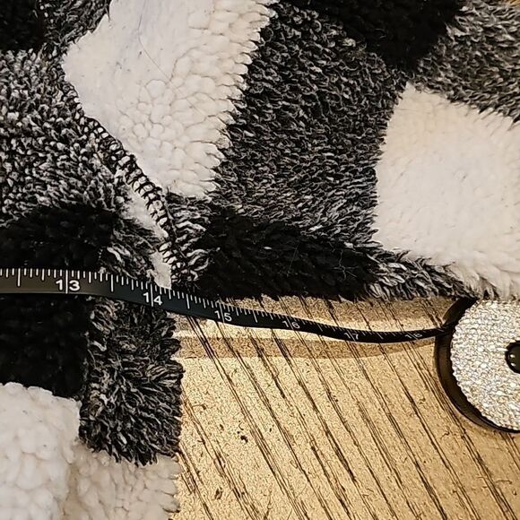 Polo Ralph Lauren black and white checkered hooded jacket size 4T - Picture 7 of 11